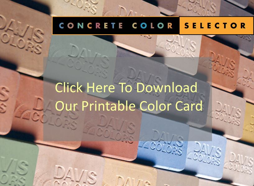 Davis Cement Color Chart
