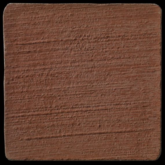 Brick Red - 3 inch x 3 inch sample tile colored with Davis Colors Brick ...