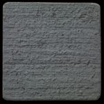 This is a photo of an actual 3” x 3” concrete tile sample integrally colored with Davis Colors’ Light Gray (pigment #8084 Carbon) with a broom finish. This video reproduction is just for ideas. Please finalize your color selection from our printed color card, hard tile samples or job site test.