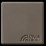 This is a photo of an actual 3” x 3” concrete tile sample integrally colored with Davis Colors’ Mocha (pigment # 6058). This video reproduction is just for ideas. Please finalize your color selection from our printed color card, hard tile samples or job site test.