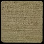 This is a photo of an actual 3” x 3” concrete tile sample integrally colored with Davis Colors’ Palomino (pigment # 5447) with a broom finish.  This video reproduction is just for ideas. Please finalize your color selection from our printed color card, hard tile samples or job site test.