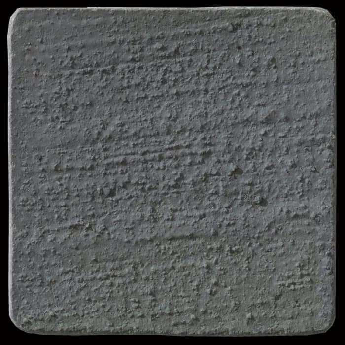 Silversmoke Carbon 3 inch x 3 inch sample tile colored with Davis