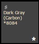 Dark Gray Carbon Concrete Pigment