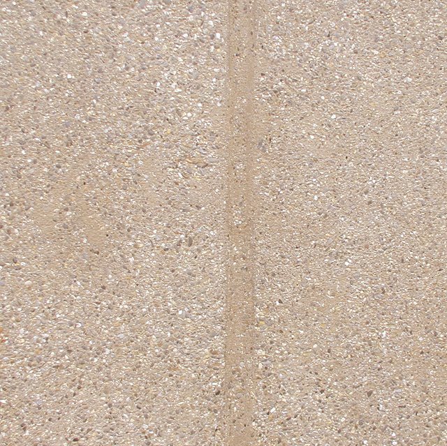 Close up view of concrete panel texture. Concrete pigments used were from Davis Colors line up concrete colors
