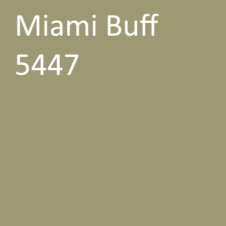 Number: 5447Name: Miami BuffHex: 9e9974Description: Liquid Dose Rate: 1.44 lbs per 94 lb sack of cementPowder Dose Rate: 1 lbs per 94 lb sack of cement