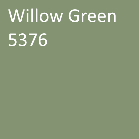 Willow Green - 3 inch x 3 inch sample tile colored with Davis