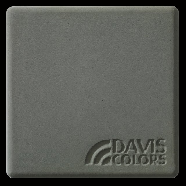 Plum - 3 inch x 3 inch sample tile colored with Davis Colors Plum concrete  pigment - Davis Colors