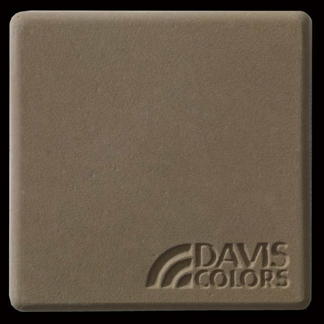 Sample tile colored with Davis Colors Southern Blush concrete pigment