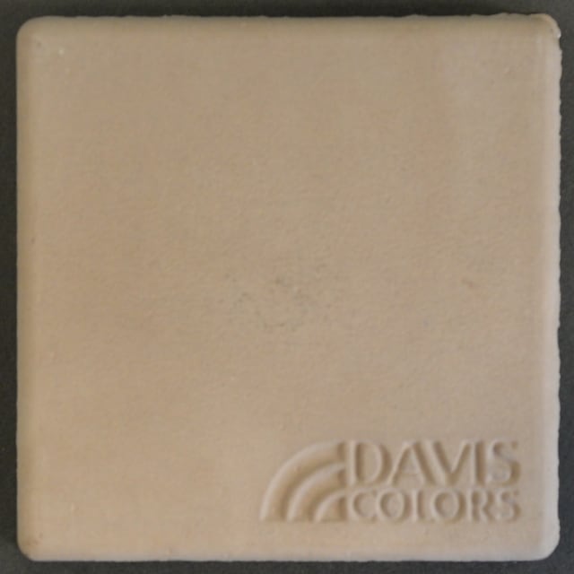 Sample tile colored with Davis Colors Cliffside Brown concrete pigment