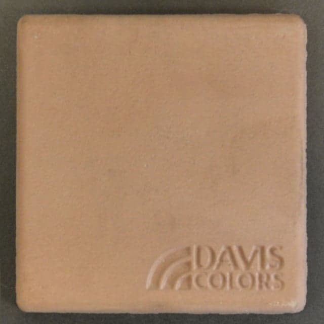 Sample tile colored with Davis Colors Lakeside Brown concrete pigment