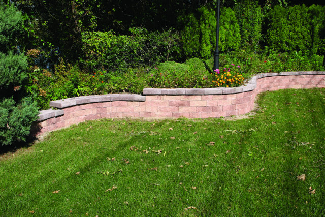Bring your next #landscape #design project to life through the use of colored pavers and concrete blocks
