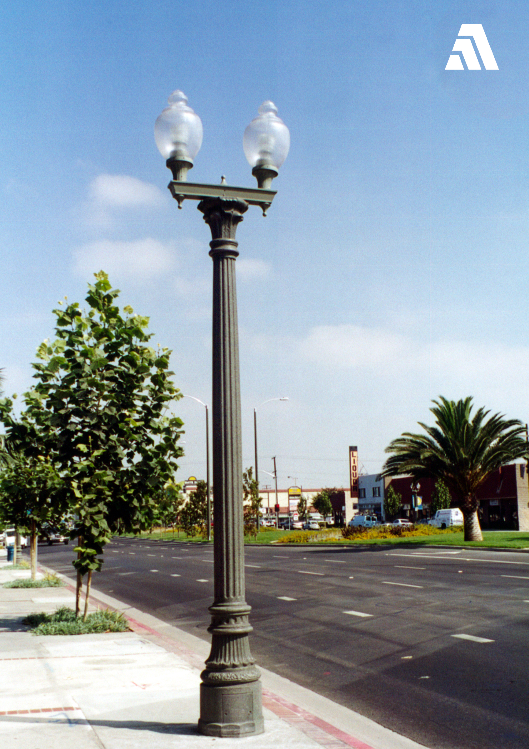 Concrete Lamp Poles Created Using Davis Colors Concrete Pigments - Davis  Colors