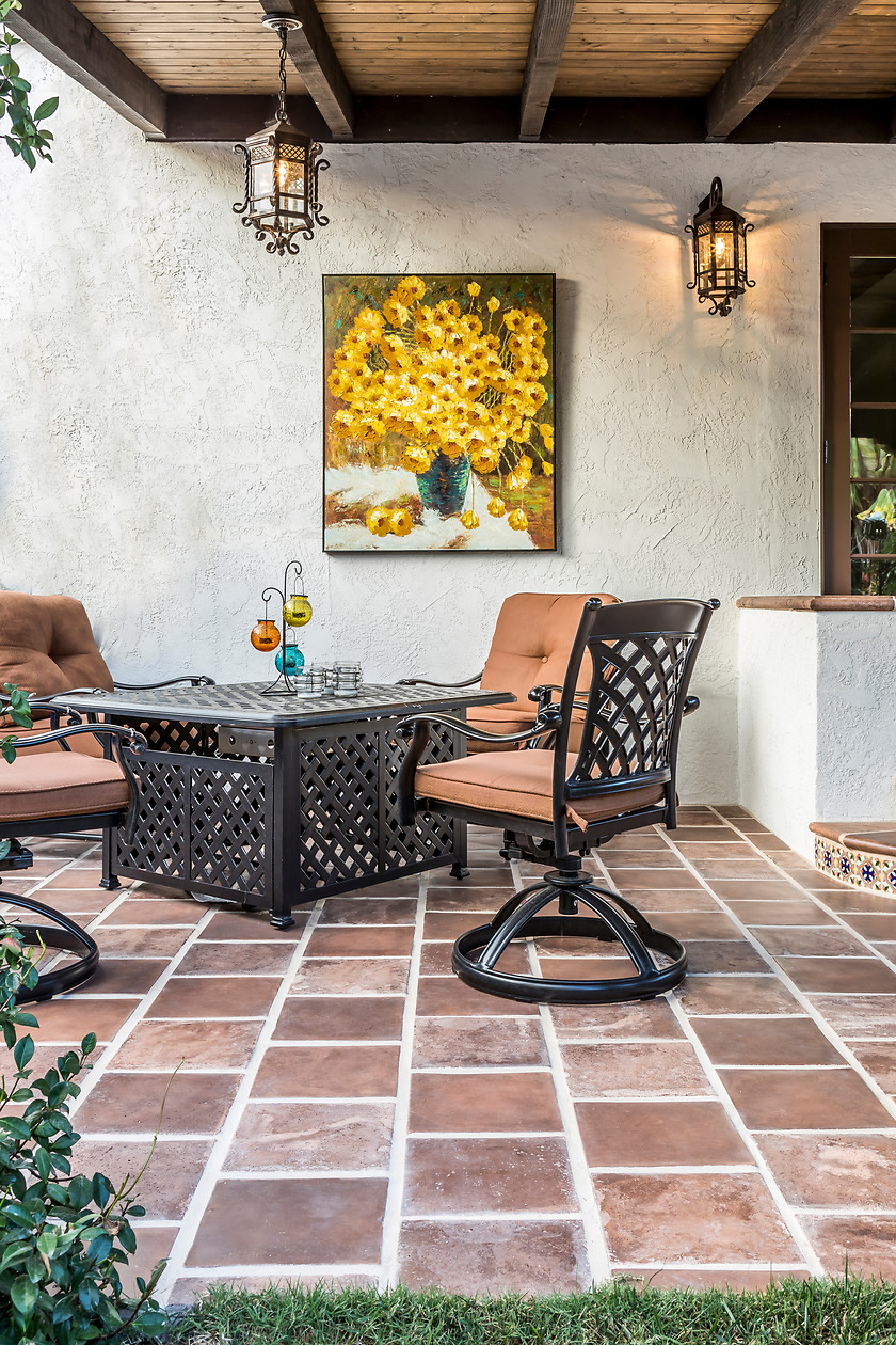 Carbral San Diego Patio tiles by ARTO. Find more information about ARTO tiles at https://www.arto.com/ . Tiles are colored with Davis Colors concrete pigments