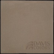 This is a photo of an actual 3” x 3” concrete tile sample integrally colored with Davis Colors’ Eastern Tan (pigment # 61222). This video reproduction is just for ideas. Please finalize your color selection from our printed color card, hard tile samples or job site test. Eastern Tan Front