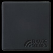 This is a photo of an actual 3” x 3” concrete tile sample integrally colored with Davis Colors’ Graphite (pigment # 860 Iron Oxide). This video reproduction is just for ideas. Please finalize your color selection from our printed color card, hard tile samples or job site test. Graphite - Iron Oxide Smooth