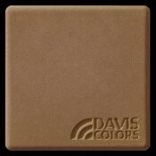 This is a photo of an actual 3” x 3” concrete tile sample integrally colored with Davis Colors’ Harvest Gold (pigment # 5084). This video reproduction is just for ideas. Please finalize your color selection from our printed color card, hard tile samples or job site test. Harvest Gold Smooth