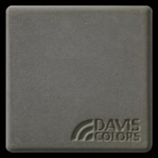 This is a photo of an actual 3” x 3” concrete tile sample integrally colored with Davis Colors’ Mesquite (pigment # 677). This video reproduction is just for ideas. Please finalize your color selection from our printed color card, hard tile samples or job site test. Mesquite Smooth
