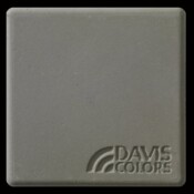 This is a photo of an actual 3” x 3” concrete tile sample integrally colored with Davis Colors’ Outback (pigment # 677). This video reproduction is just for ideas. Please finalize your color selection from our printed color card, hard tile samples or job site test. Outback Smooth