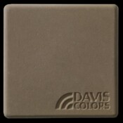 This is a photo of an actual 3” x 3” concrete tile sample integrally colored with Davis Colors’ Southern Blush (pigment # 10134). This video reproduction is just for ideas. Please finalize your color selection from our printed color card, hard tile samples or job site test. Southern Blush Smooth