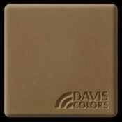 This is a photo of an actual 3” x 3” concrete tile sample integrally colored with Davis Colors’ Spanish Gold (pigment # 5084). This video reproduction is just for ideas. Please finalize your color selection from our printed color card, hard tile samples or job site test. Spanish Gold Smooth
