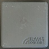 This is a photo of an actual 3” x 3” concrete tile sample integrally colored with Davis Colors’ Dark Gray (pigment # 8084) with a smooth finish. This video reproduction is just for ideas. Please finalize your color selection from our printed color card, hard tile samples or job site test. Dark Gray Smooth
