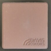 This is a photo of an actual 3” x 3” concrete tile sample integrally colored with Davis Colors’ Granite Red (pigment # 1395) with a smooth finish. This video reproduction is just for ideas. Please finalize your color selection from our printed color card, hard tile samples or job site test. Granite Red Smooth