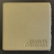 This is a photo of an actual 3” x 3” concrete tile sample integrally colored with Davis Colors’ Miami Buff (pigment # 5447) with a smooth finish. This video reproduction is just for ideas. Please finalize your color selection from our printed color card, hard tile samples or job site test. Miami Buff Smooth