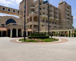 The Huntington Hospital in Pasadena California selected Orco Paving Stones’ Barcelona pavers to give their main entrance a sense of history. The Barcelona pavers were colored with Davis Colors’ pigments which Orco used to create their own Orcotta color blend. To learn more about Orco’s quality products visit them at www.orcopaverswalls.com/home.htm or call them at 800-473-6725.