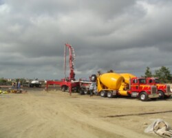 The 240 cubic yards of colored concrete for this Trader Joe’s interior floor located in Calsbad California was supplied by Superior Ready Mix (www.Superiorrm.com – Tel: 760-745-0556).
