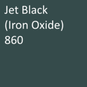<br>Number: 860<br>Name: Jet Black (Iron Oxide)<br>Hex: #354b4b<br>RGB: R 53 G 75 B 75 <br>CMYK: C 9% M 0% Y 0% K 71%<br>Description: Liquid Dose Rate: 9 lbs per 94 lb sack of cement<br>Powder Dose Rate: 7.5 lbs per 94 lb sack of cement. Davis Colors Concrete Pigment Jet Black Iron Oxide 860