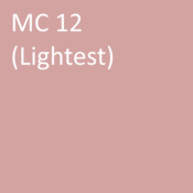 Number: 12<br>Name: MC 12 (lightest)<br>Hex: #d2a3a1<br>RGB: R 210 G 163 B 161<br>CMYK: C 0% M 18% Y 19% K 18%<br>Description: This color is part of the Subtle group. davis-colors-mortar-pigment-tile-mc12-lightest.gif