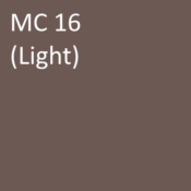 Number: 16<br>Name: MC 16 (light)<br>Hex: #6c5954<br>RGB: R 108 G 89 B 84 <br>CMYK: C 0% M 7% Y 9% K 58%<br>Description: This color is part of the Subtle group. Davis Colors Mortar Pigment MC16 Light