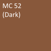 Number: 52<br>Name: MC 52 (dark)<br>Hex: #88583b<br>RGB: R 136 G 88 B 59<br>CMYK: C 0% M 19% Y 30% K 47%<br>Description: This color is part of the Subtle group. Davis Colors Mortar Pigment MC52 Dark