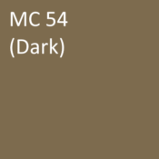 Number: 54<br>Name: MC 54 (dark)<br>Hex: #866c52<br>RGB: R 134 G 108 B 82<br>CMYK: C 0% M 10% Y 20% K 47%<br>Description: This color is part of the Subtle group. Davis Colors Mortar Pigment MC54 Dark