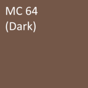 Number: 64<br>Name: MC 64 (dark)<br>Hex: #745748<br>RGB: R 116 G 87 B 72<br>CMYK: C 0% M 11% Y 17% K 55%<br>Description: This color is part of the Subtle group. Davis Colors Mortar Pigment MC64 Dark