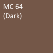 Number: 64<br>Name: MC 64 (dark)<br>Hex: #745748<br>RGB: R 116 G 87 B 72<br>CMYK: C 0% M 11% Y 17% K 55%<br>Description: This color is part of the Subtle group. Davis Colors Mortar Pigment MC64 Dark