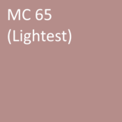 Number: 65<br>Name: MC 65 (lightest)<br>Hex: #b58d8a<br>RGB: R 181 G 141 B 138 <br>CMYK: C 0% M 16% Y 17% K 29%<br>Description: This color is part of the Subtle group. Davis Colors Mortar Pigment MC65 Lightest