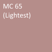 Number: 65<br>Name: MC 65 (lightest)<br>Hex: #b58d8a<br>RGB: R 181 G 141 B 138  <br>CMYK: C 0% M 16% Y 17% K 29%<br>Description: This color is part of the Subtle group. Davis Colors Mortar Pigment MC65 Lightest