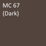 Number: 67<br>Name: MC 67 (dark)<br>Hex:#53453e<br>RGB:R 83 G 69 B 62 <br>CMYK:C 0% M 5% Y 8% K 67%<br>Description: This color is part of the Subtle group. Davis Colors Mortar Pigment MC67 Dark