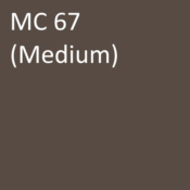 Number: 67<br>Name: MC 67 (medium)<br>Hex: #574b43<br>RGB: R 87 G 75 B 67<br>CMYK: C 0% M 5% Y 8% K 66%<br>Description: This color is part of the Subtle group. Davis Colors Mortar Pigment MC67 Medium