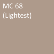 Number: 68<br>Name: MC 68 (lightest)<br>Hex: #ae9a8b<br>RGB: R 174 G 154 B 139<br>CMYK: C 0% M 8% Y 14% K 32%<br>Description: This color is part of the Subtle group. Davis Colors Mortar Pigment MC68 Lightest