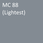 Number: 88<br>Name: MC 88 (lightest)<br>Hex: #838b93<br>RGB: R 131 G 139 B 147<br>CMYK: C 6% M 3% Y 0% K 42%<br>Description: This color is part of the Subtle group. Davis Colors Mortar Pigment MC88 Lightest