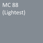 Number: 88<br>Name: MC 88 (lightest)<br>Hex: #838b93<br>RGB: R 131 G 139 B 147<br>CMYK: C 6% M 3% Y 0% K 42%<br>Description: This color is part of the Subtle group. Davis Colors Mortar Pigment MC88 Lightest