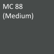 Number: 88<br>Name: MC 88 (medium)<br>Hex: #474b4a<br>RGB: R 71 G 75 B 74<br>CMYK: C 2% M 0% Y 0% K 71%<br>Description: This color is part of the Subtle group. Davis Colors Mortar Pigment MC88 Medium