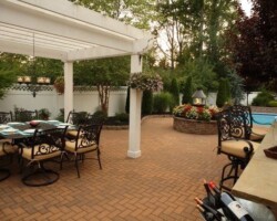 This patio is paved with Nicolock’s Holland pavers and colored with their Golden Brown blend. Nicolock uses Davis Colors’ concrete pigments to make their custom color blends. To learn more about Nicolock’s products visit them at www.nicolock.com. This patio is paved with Nicolock’s Holland pavers and colored with their Golden Brown blend. Nicolock uses Davis Colors’ concrete pigments to make their custom color blends.