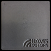 Sample tile colored with Davis Colors Jet Black Iron Oxide concrete pigment Sample tile colored with Davis Colors Jet Black Iron Oxide concrete pigment